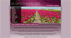 Desktop Screenshot of groothandelgids.nl